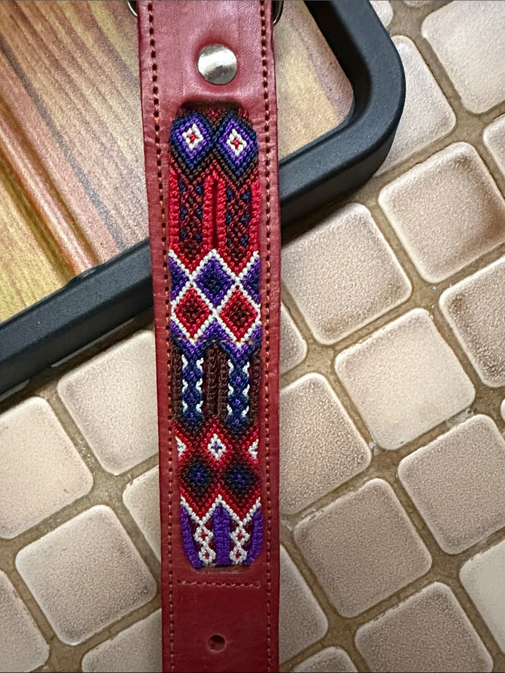 N/A dog leather